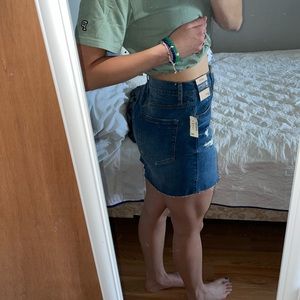 Aero Jean Skirt NWT
